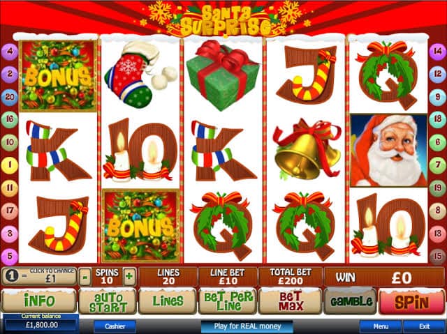 Meriah dan Menyenangkan – Slot Santa Surprise Playtech